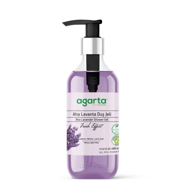 Agarta Doğal Aha Lavanta Duş Jeli 400 Ml 8699943340575 ürün görseli 1