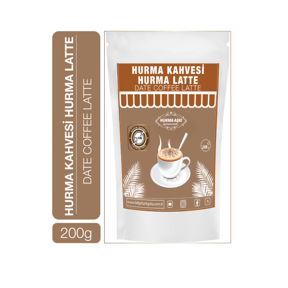 Hurma Aşkı Hurma Kahvesi Hurma Latte 200 Gr ürün görseli 1