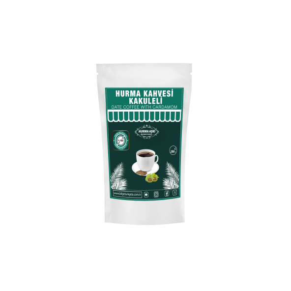 Hurma Aşkı Hurma Kahvesi Kakule 200 Gr - Resim 2