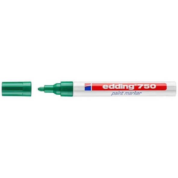 Edding 750 Tam Örtücü Boya Markörü Yeşil ürün görseli 1
