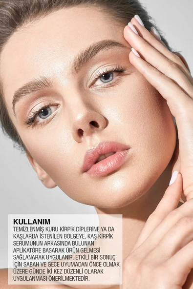 Bioxcin Kaş Kirpik Serumu - Kolajen Hyaluronik Asit Hint Yağı Keratin Peptidleri B5 Biocomplex B11 ürün görseli 1
