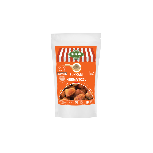 Hurma Aşkı Hurma Tozu Sukkari 300 Gr - Resim 2
