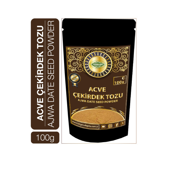 Hurma Aşkı Acve Hurma Çekirdeği Tozu 100 Gr ürün görseli 1