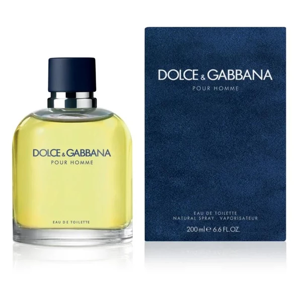 Dolce Gabbana Pour Homme EDT 200 ml Erkek Parfüm ürün görseli 1