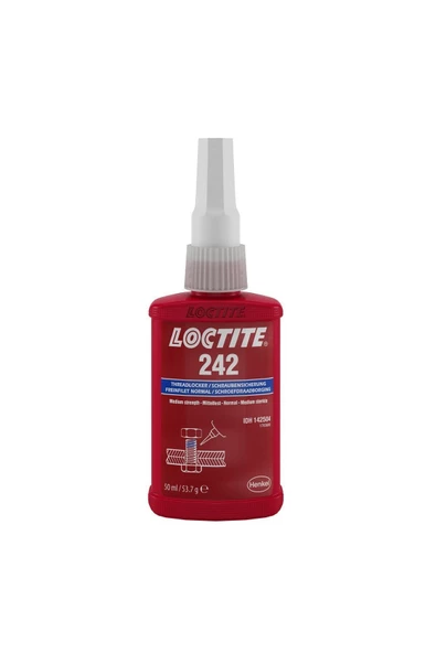 Loctite 242 50ml Orta Kuvvet Cıvata Sabitleyici ürün görseli 1