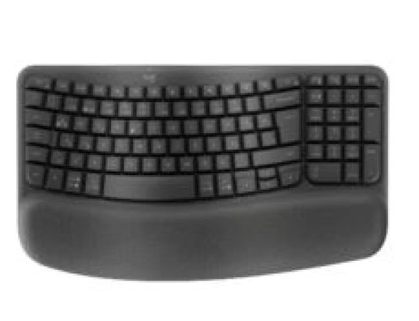 LOGITECH Logitech Wave Keys Kablosuz Klavye Q TR Siyah ürün görseli 1