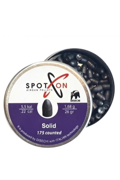 SPOT ON SOLİD 26GR 5,5MM HAVALI SAÇMA ürün görseli 1