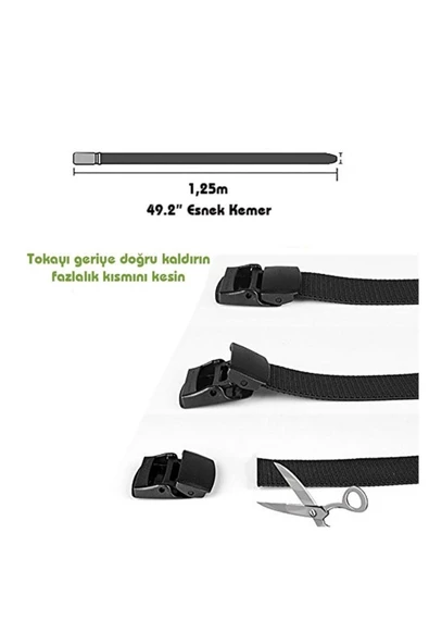 Evolite Stretch Outdoor Kemer 1.25m E-5504 - Resim 2