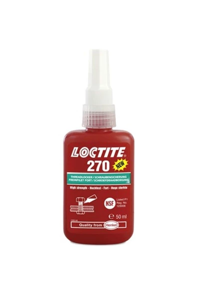 Loctite 270 Civata Sabitleyici 50ml Yüksek Mukavemetli Loctite ürün görseli 1