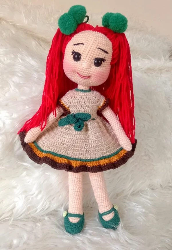 Pare Bebek Amigurumi Organik Oyuncak ürün görseli 1