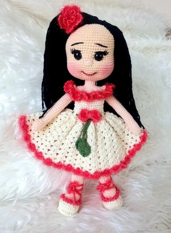 Lalegül Bebek Amigurumi Organik Oyuncak ürün görseli 1