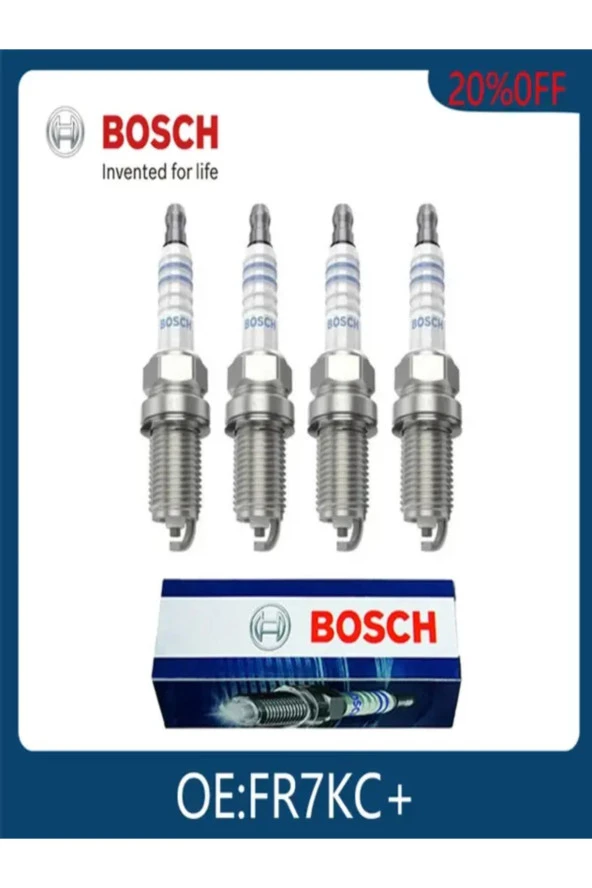 Bosch  ATEŞLEME BUJİ TAKIM TOYOTA YARİS 1.0 MOTOR 1999 2000 2001 2002 2003 2004 2005 ürün görseli 1