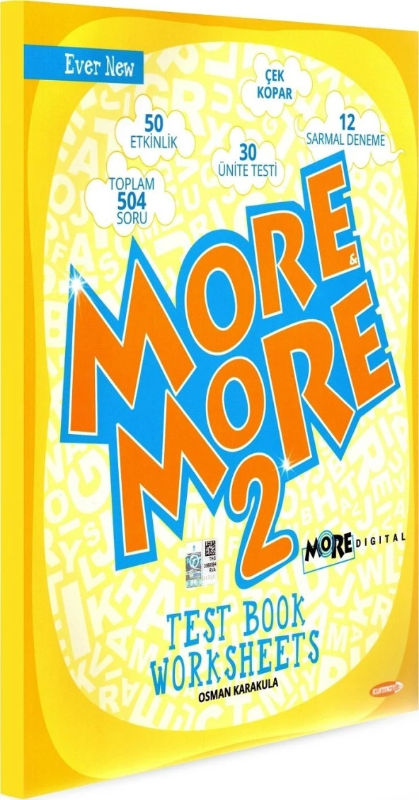 Kurmay Yayınları Elt More And More 2. Sınıf Worksheets Test Book ürün görseli 1