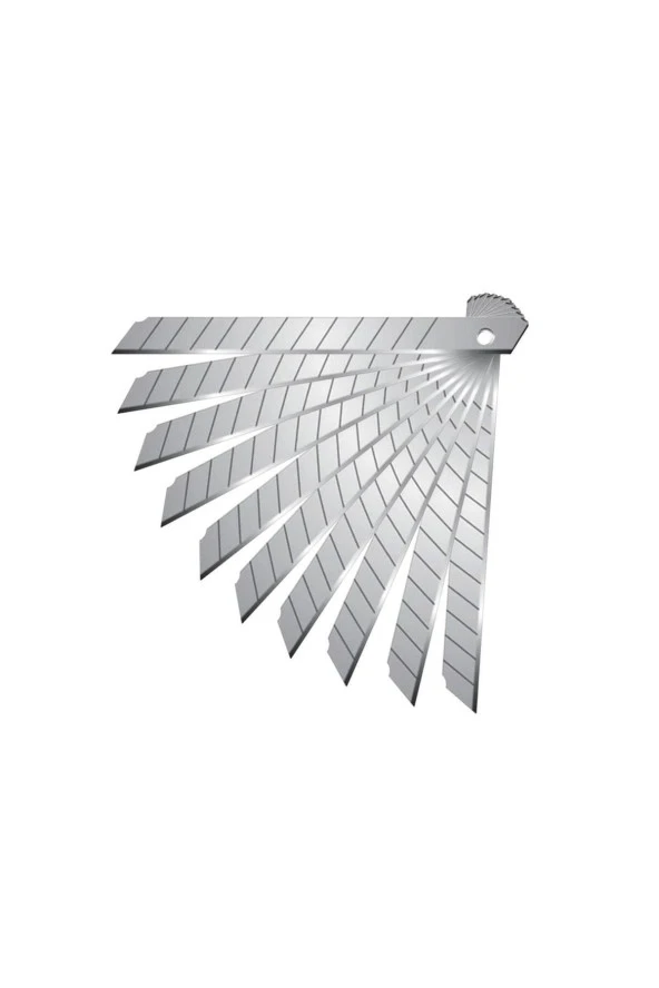 zimak1489 Maket Bıçağı Yedeği Dar 10'Lu - HRD-009618 ürün görseli 1