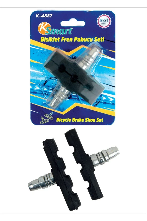 KsmartBİSİKLET FREN PABUCU ÇİFT KSMART K-4887 ürün görseli 1