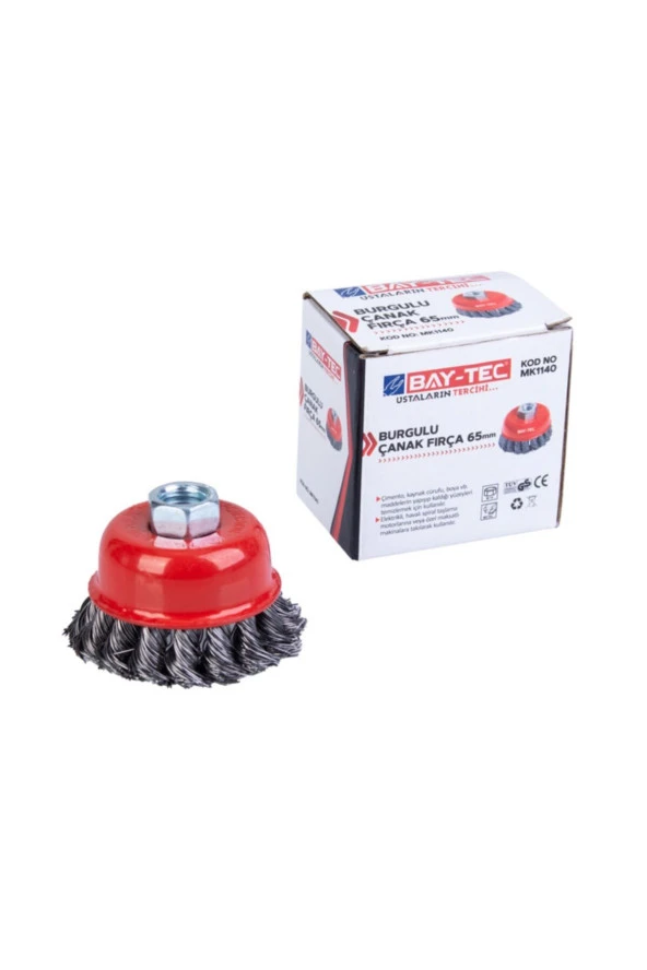 BaytecBurgulu Çanak Fırça 65mm Mk1140 ürün görseli 1
