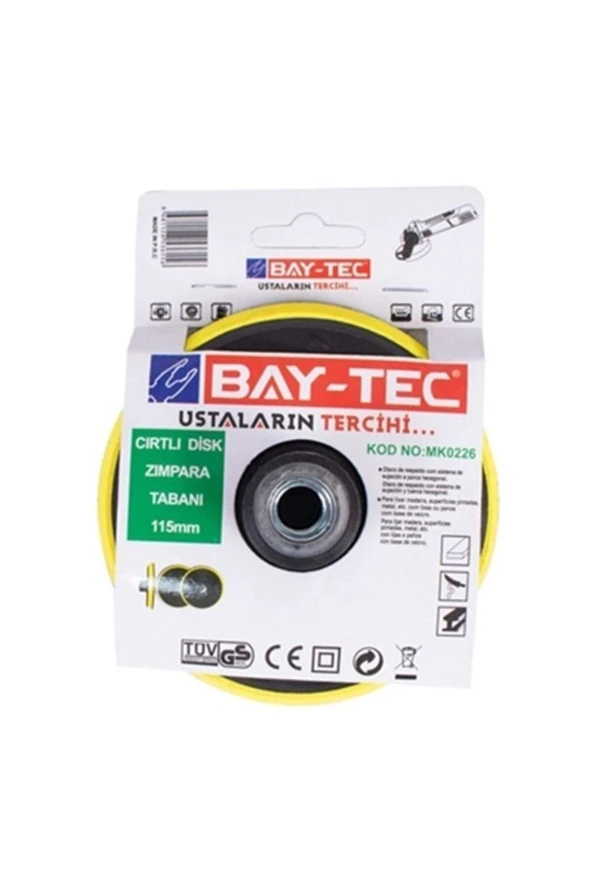 BaytecBay-tec Tabanı Cırtlı Disk Zımpara 180 Mm Mk0240 ürün görseli 1