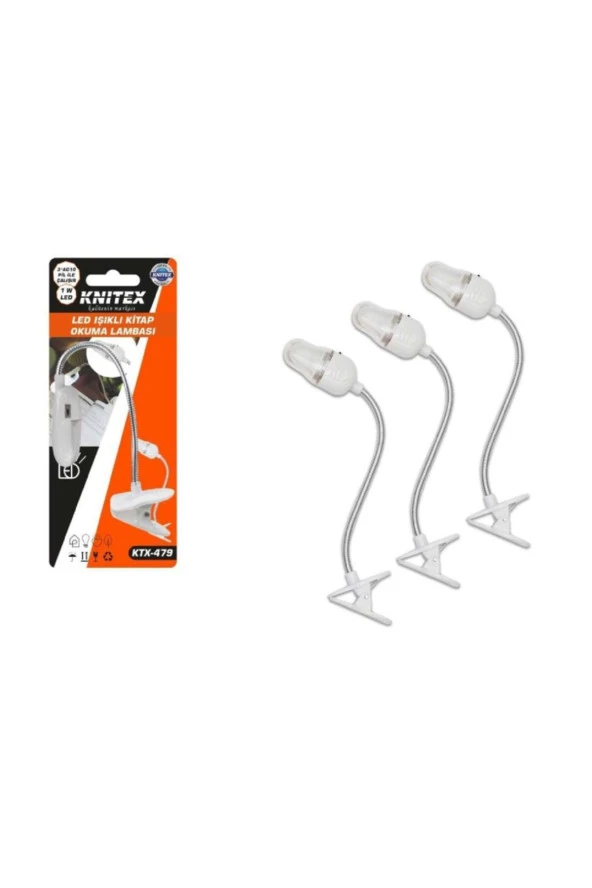 KnitexLedli Kitap Okuma Lambası Ktx-479 ürün görseli 1