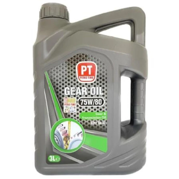 Petro Time Gear 75W80 3 L Dişli Yağı ürün görseli 1