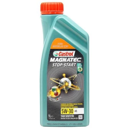 Castrol Magnatec Stop-Start 5W- 30 A5 Tam Sentetik Motor Yağı 1 L ürün görseli 1