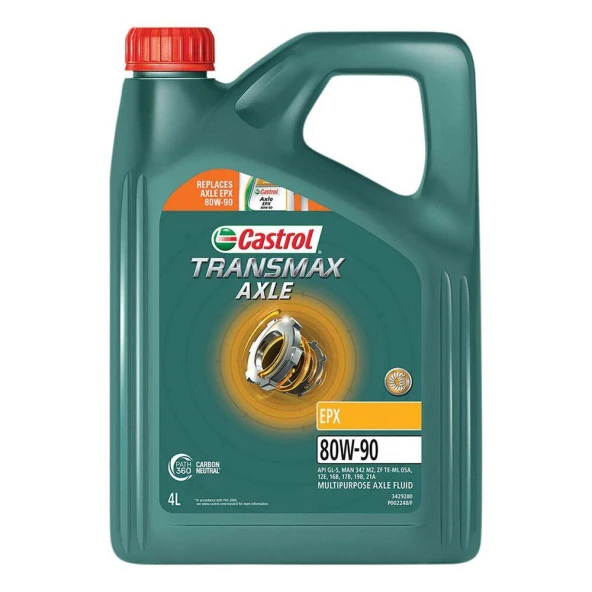 Castrol Axle Epx 80W/90 3 L Diferansiyel Yağı ürün görseli 1
