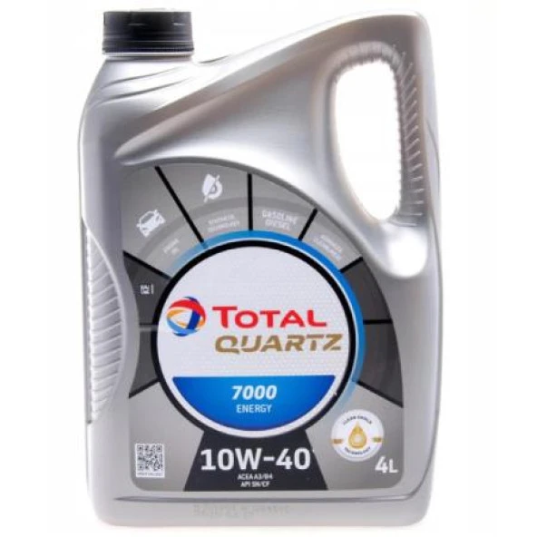Total Quartz 7000 10W- 40 4L ürün görseli 1