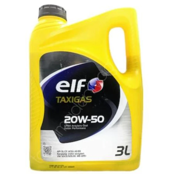 Elf Taxigas 20W-50 Motor Yağı 3 L ürün görseli 1
