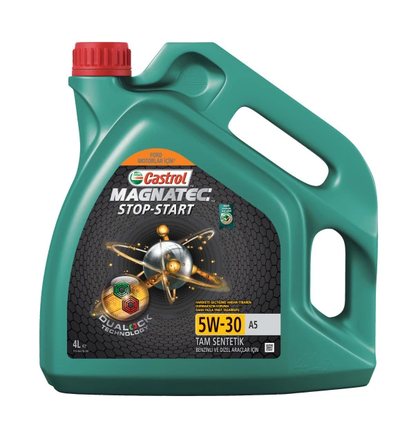 Castrol Magnatec Stop-Start 5W-30 A5 Motor Yağı  4 L ürün görseli 1