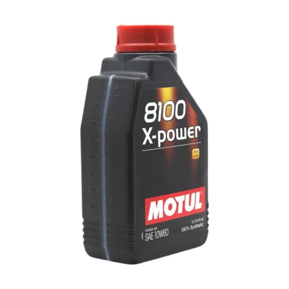 Motul 8100 X-Power 10W-60 Tam Sentetik Motor Yağı 1 L ürün görseli 1