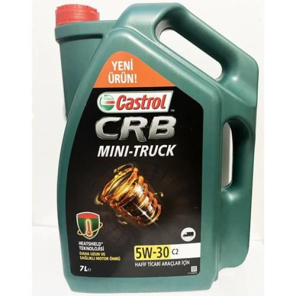 Castrol CRB Mini-Truck 5W-30 C2 7 Litre Motor Yağı ürün görseli 1
