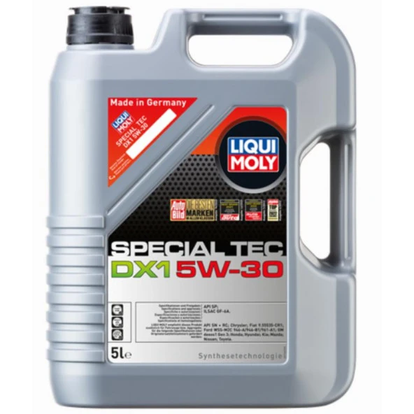 LIQUI MOLY LM 20969 SPECIAL TEC DX1 5W30 5L - 20969 ürün görseli 1