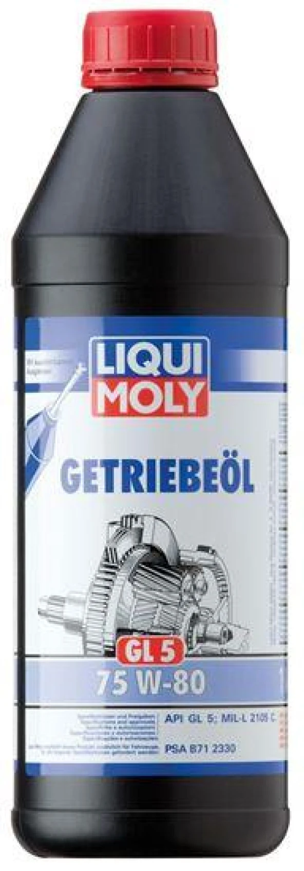 LIQUI MOLY LM 3658 75W80 GL-5 1LT ürün görseli 1