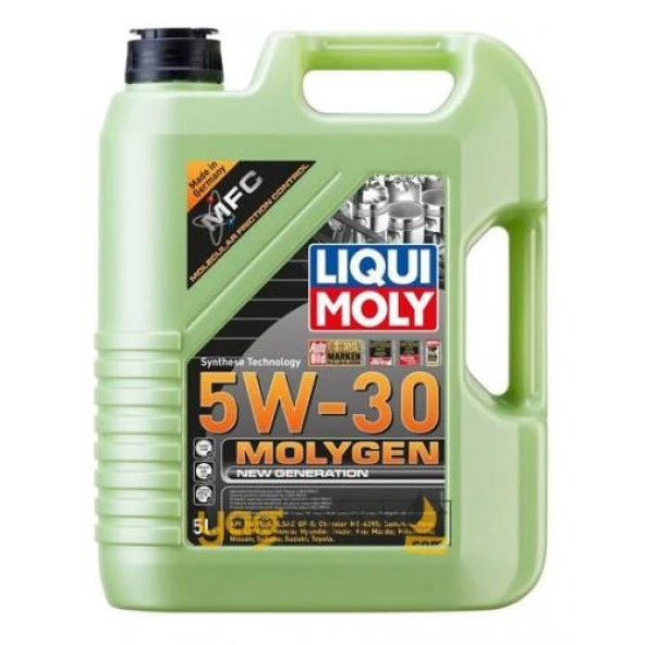 LIQUI MOLY LM 9952 MOLYGEN NEW GENERATION 5W30 5L ürün görseli 1
