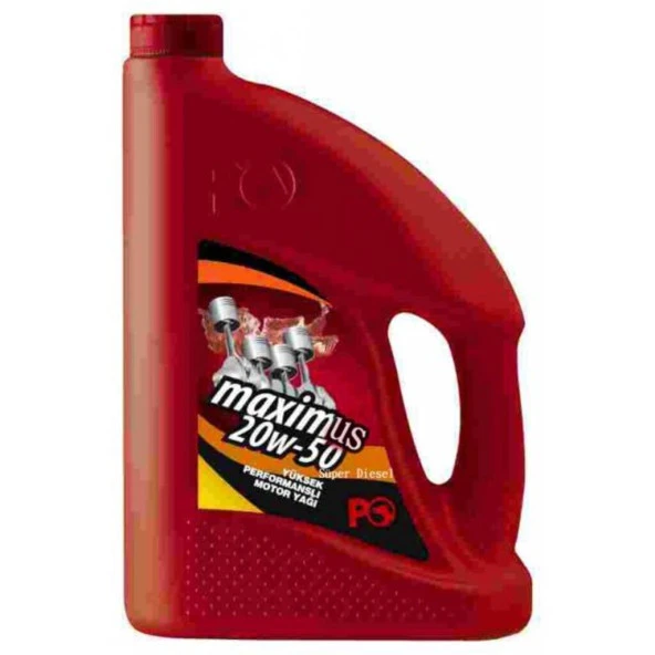 Petrol Ofisi Maximus Diesel 20W-50 Motor Yağı 4 L ürün görseli 1