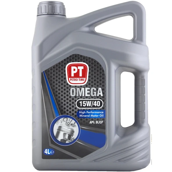 Petro Time Omega 15W- 40 Mineral Motor Yağı 4 L ürün görseli 1