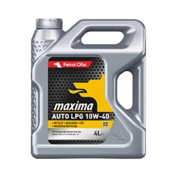 Petrol Ofisi Maxima Auto 10W-40 Motor Yağı 4 L ürün görseli 1