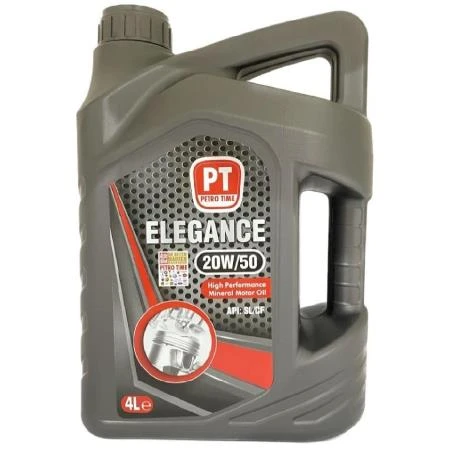 Petro Time Elegance 20W-50 Mineral Motor Yağı  4 L ürün görseli 1