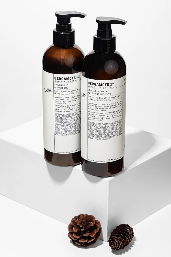 Le Labo Bergamote 22 Shampoo 480 ml + Conditioner 480 ml ürün görseli 1
