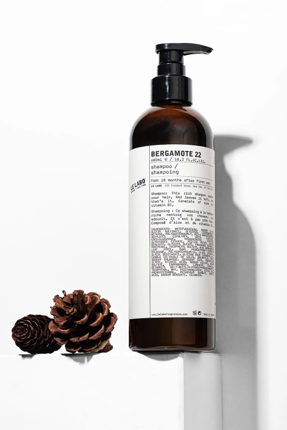 Le Labo Bergamote 22 Shampoo 480 ml ürün görseli 1