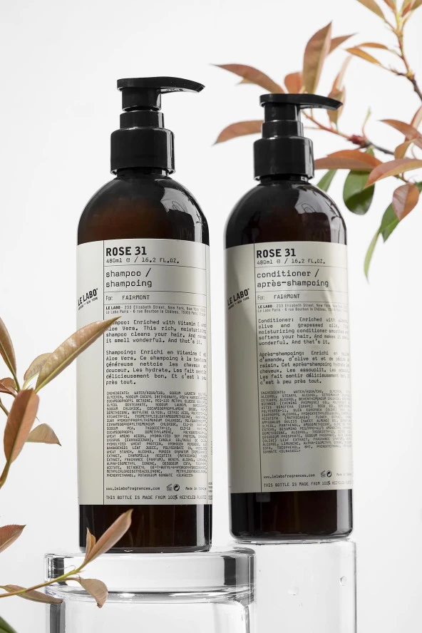 Le Labo Rose 31 Shampoo 480 ml + Conditioner 480 ml ürün görseli 1