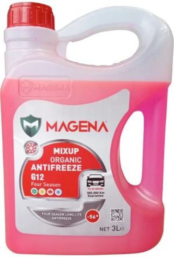 Magena Mixup 3L Kırmızı Antifriz ürün görseli 1