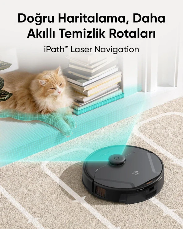 Anker Eufy Clean X8 Pro Robot Süpürge - T2266 - Resim 4