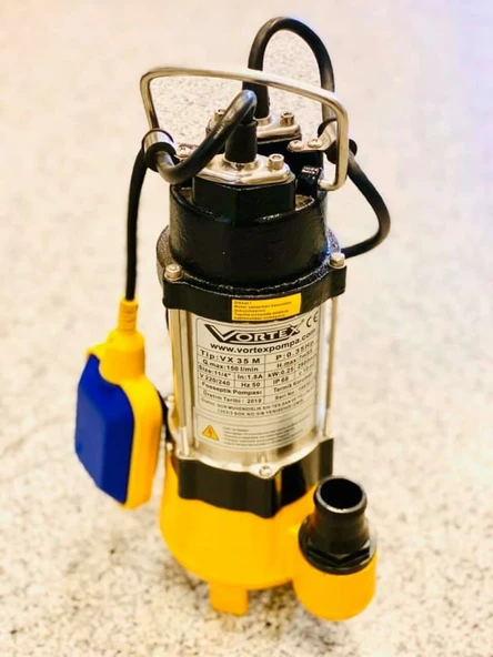 Vortex Vx35 M 0.35 Hp 1,5'' Foseptik Dalgıç Pompa ürün görseli 1