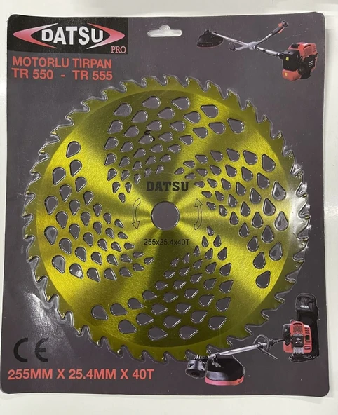 Datsu Elmaslı Tırpan Testeresi 255 mm 40 Diş ürün görseli 1