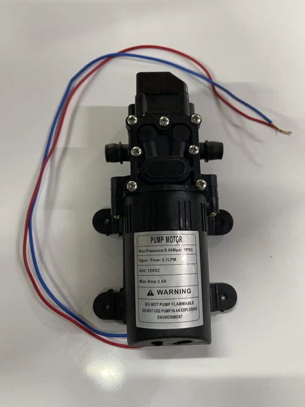 Akülü Su Aktarma ve İlaçlama Motoru Pompası 12 Volt ürün görseli 1