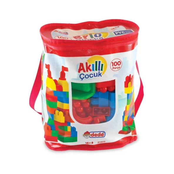 Akıllı Çocuk 100 Parça Lego Seti ürün görseli 1