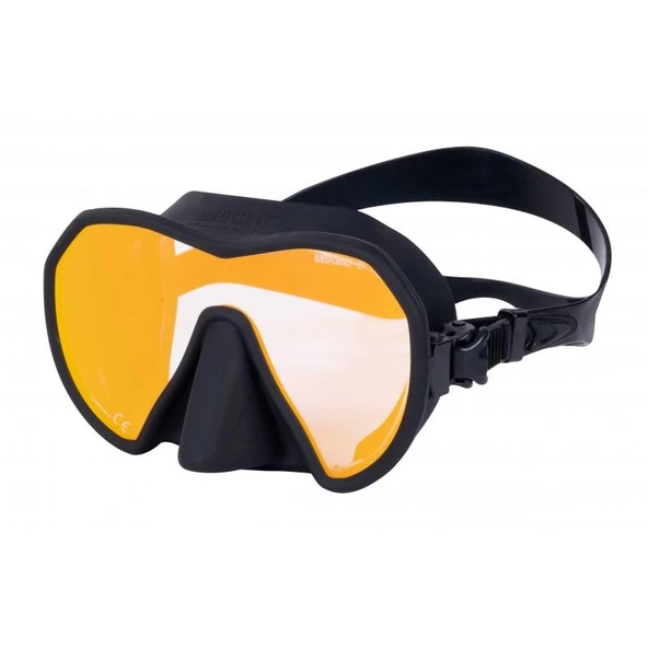 BEUCHAT Maske MAXLUX S Renkli Cam, Siyah ürün görseli 1