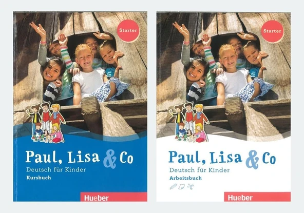 PAUL, LISA & CO  Starter  Deutsch für Kinder Kurscbuh + Arbeitsbuch mit Audios ürün görseli 1