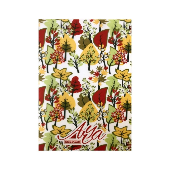 Meteksan Arya Pp Baskılı A4 100 Yp Kareli Defter - Resim 4