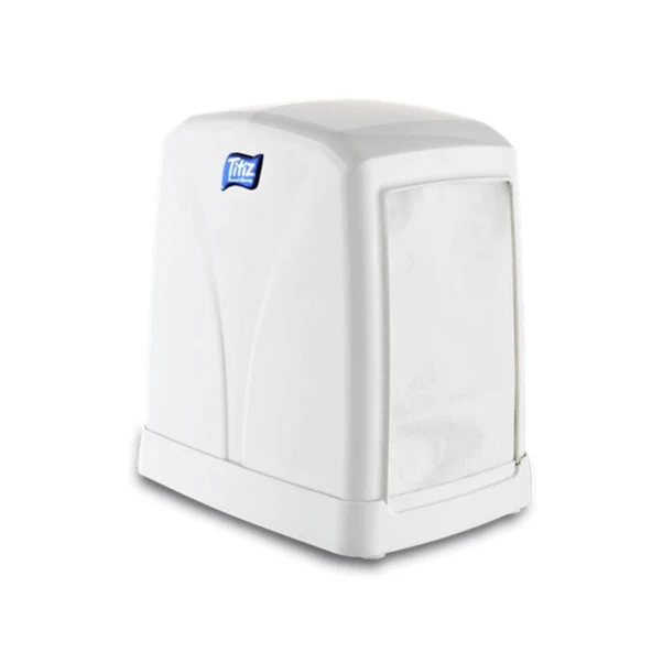 Titiz TP-255 TableStar Masaüstü Dispenser Peçetelik / Peçete Kutusu / Beyaz - Dikey - 1 Adet ürün görseli 1
